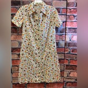 Vintage Sears Fall Autumn House Coat